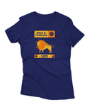 Camiseta Manga Curta Feminina Signos Leo Bold & Fearless