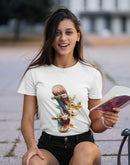 Camiseta Manga Curta Feminina Psychedelic Skate