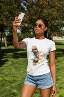 Camiseta Manga Curta Feminina Psychedelic Skate