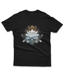 Camiseta Manga Curta Unisex Flor de Lotus