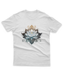 Camiseta Manga Curta Unisex Flor de Lotus