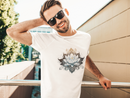 Camiseta Manga Curta Unisex Flor de Lotus