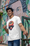 Camiseta Manga Curta Unisex UFO Por do Sol Deserto - Smooth Ride