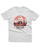 Camiseta Manga Curta Unisex UFO Sol e Portal Deserto - Smooth Ride