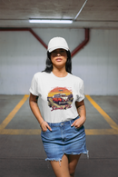 Camiseta Manga Curta Unisex UFO Kombi e Deserto - Smooth Ride