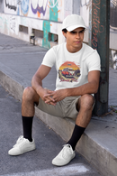 Camiseta Manga Curta Unisex UFO Kombi e Deserto - Smooth Ride