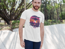 Camiseta Manga Curta Unisex UFO Por do Sol Deserto 2 - Smooth Ride