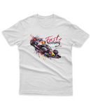 Camiseta Manga Curta Unisex Carro Corrida Estilo F1 Azul - Fast or Nothing