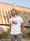 Camiseta Manga Curta Unisex Carro Corrida Estilo F1 Azul - Fast or Nothing