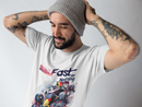 Camiseta Manga Curta Unisex Carro Corrida Estilo F1 Azul 2 - Fast or Nothing