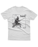 Camiseta Manga Curta Unisex Samurai Pose Ataque - Bushido