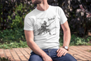 Camiseta Manga Curta Unisex Samurai Pose Ataque - Bushido
