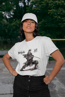 Camiseta Manga Curta Unisex Samurai Pose Ataque 2 - Bushido