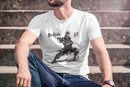 Camiseta Manga Curta Unisex Samurai Pose Ataque 2 - Bushido