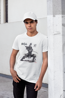 Camiseta Manga Curta Unisex Samurai Pose Ataque 2 - Bushido