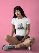 Camiseta Manga Curta Feminina Heisenberg Derretendo