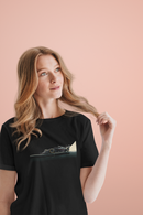 Camiseta Manga Curta Unisex Carro Corrida Estilo F1 Perfil