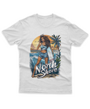 Camiseta Manga Curta Unisex Por do Sol Praia Surfista - North Shore