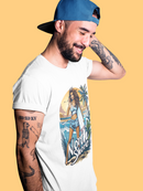 Camiseta Manga Curta Unisex Por do Sol Praia Surfista - North Shore