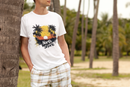 Camiseta Manga Curta Unisex Por do Sol na Praia - North Shore
