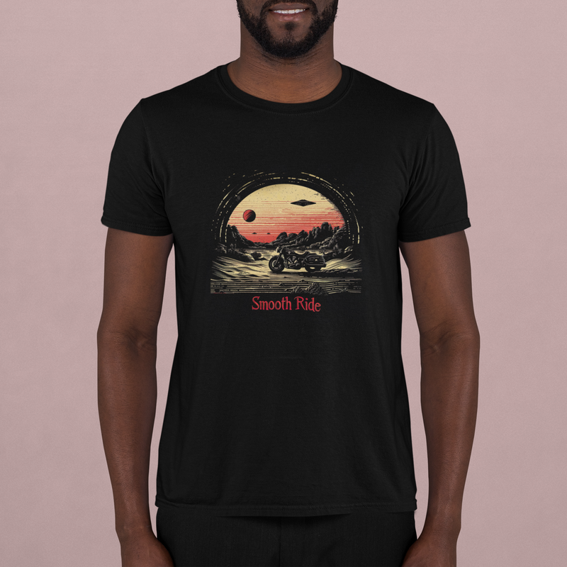 Camiseta Manga Curta Unisex UFO Deserto - Smooth Ride
