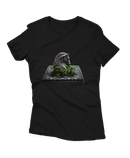 Camiseta Manga Curta Feminina Peça Xadrez Cavalo