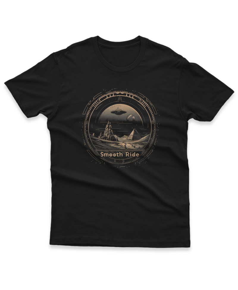Camiseta Manga Curta Unisex UFO Deserto 6 - Smooth Ride