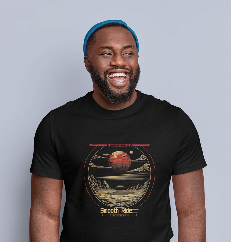 Camiseta Manga Curta Unisex UFO Deserto 8 - Smooth Ride