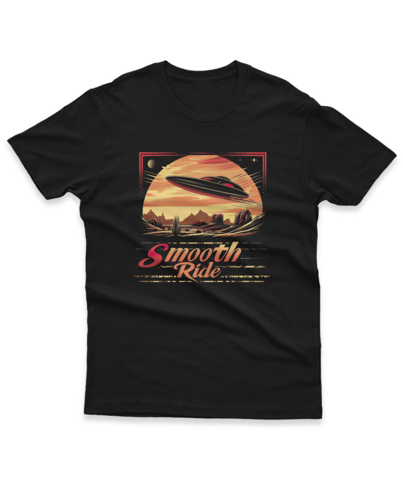 Camiseta Manga Curta Unisex UFO Deserto 17 - Smooth Ride