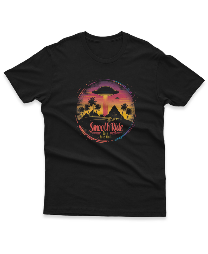 Camiseta Manga Curta Unisex UFO Deserto 18 - Smooth Ride