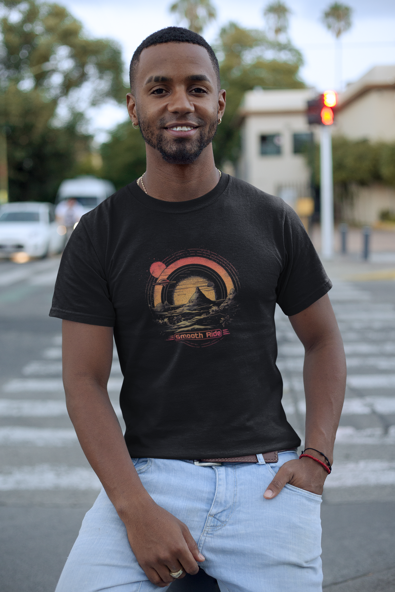 Camiseta Manga Curta Unisex UFO Deserto 24 - Smooth Ride