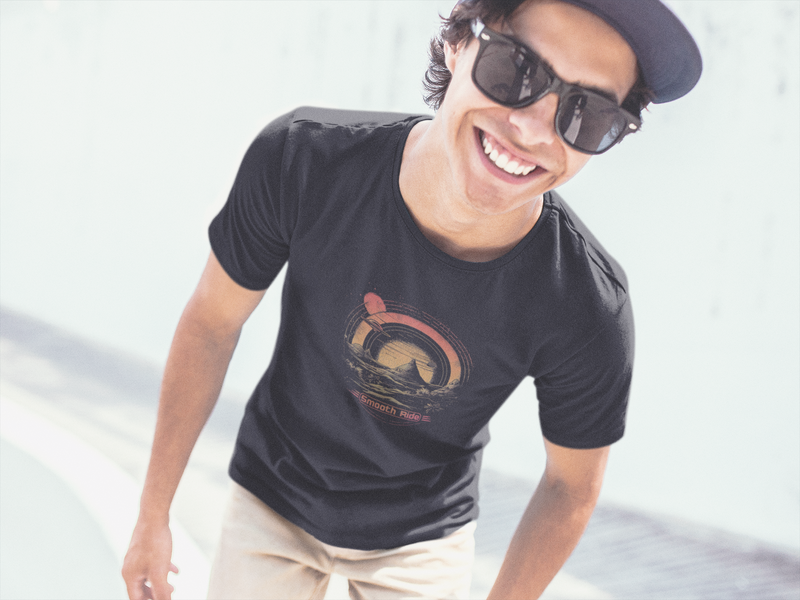 Camiseta Manga Curta Unisex UFO Deserto 24 - Smooth Ride