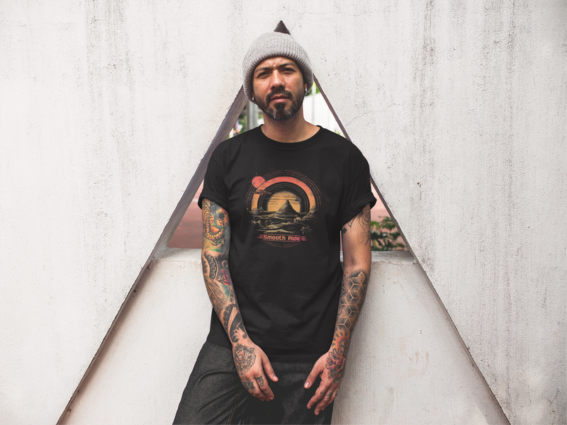 Camiseta Manga Curta Unisex UFO Deserto 24 - Smooth Ride