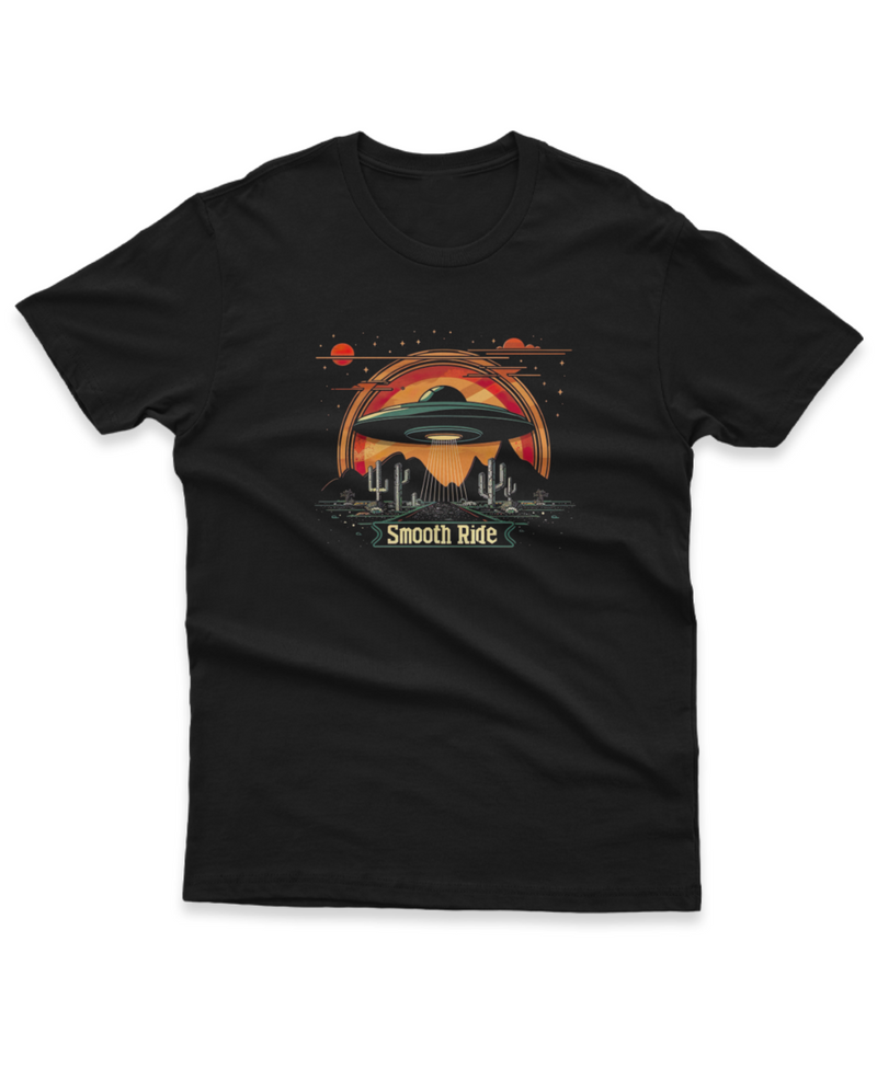 Camiseta Manga Curta Unisex UFO Deserto 29 - Smooth Ride
