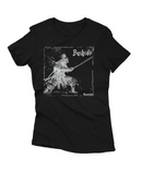 Camiseta Manga Curta Feminina Samurai Pose Ataque - Bushido
