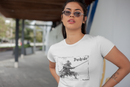 Camiseta Manga Curta Feminina Samurai Pose Ataque - Bushido