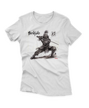 Camiseta Manga Curta Feminina Samurai Pose Ataque 2 - Bushido