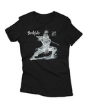 Camiseta Manga Curta Feminina Samurai Pose Ataque 2 - Bushido