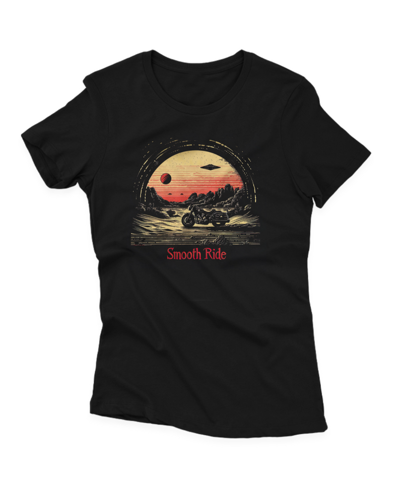 Camiseta Manga Curta Feminina UFO Deserto - Smooth Ride