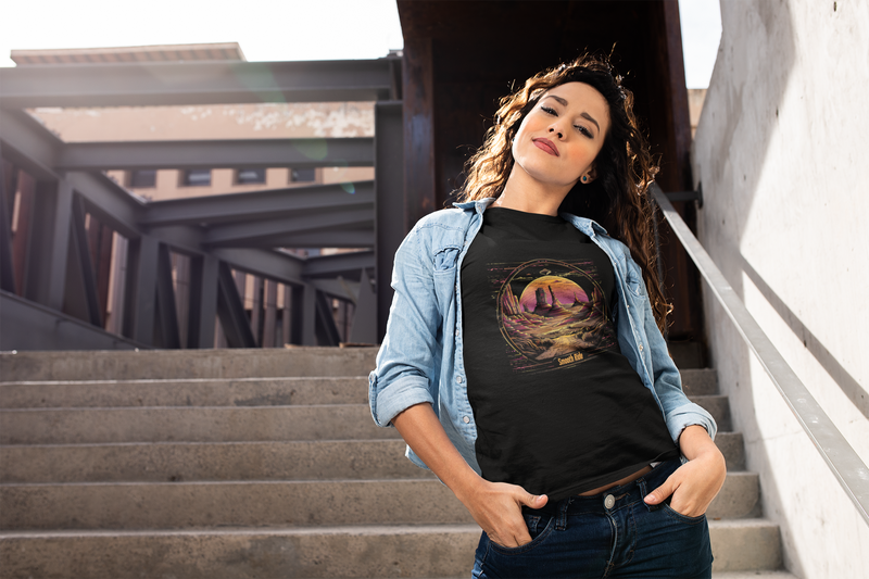 Camiseta Manga Curta Feminina UFO Deserto 4 - Smooth Ride