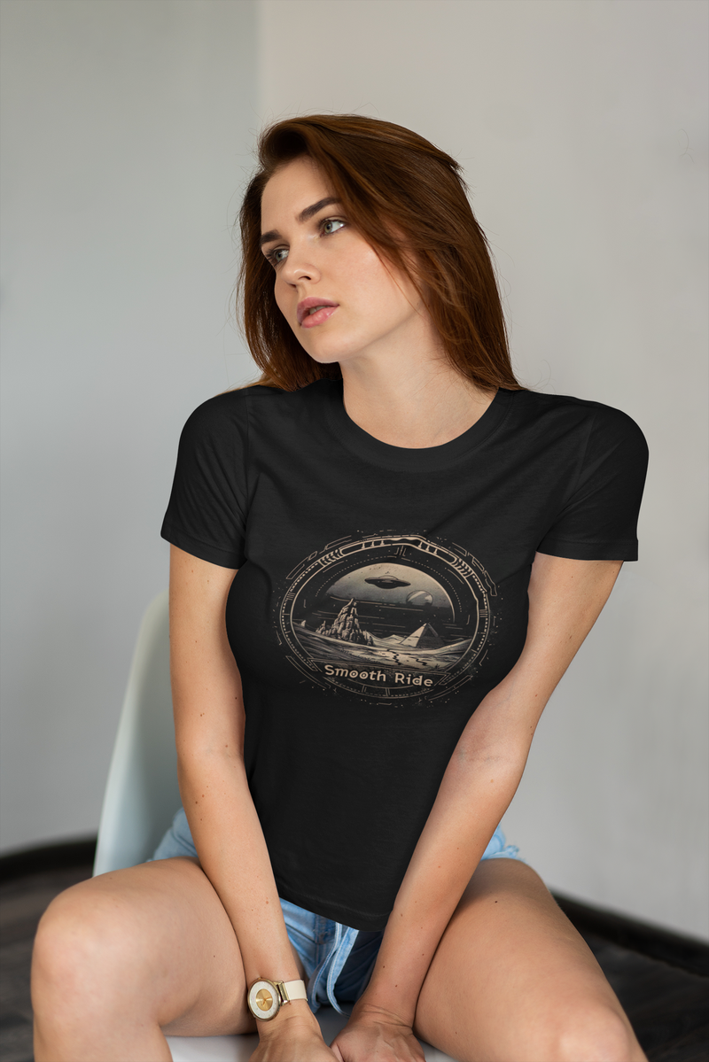 Camiseta Manga Curta Feminina UFO Deserto 6 - Smooth Ride