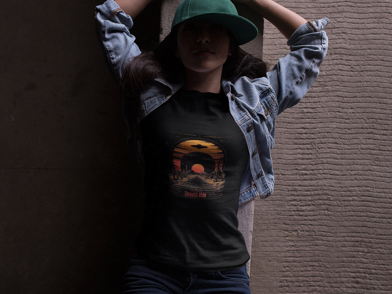 Camiseta Manga Curta Feminina UFO Deserto 7 - Smooth Ride