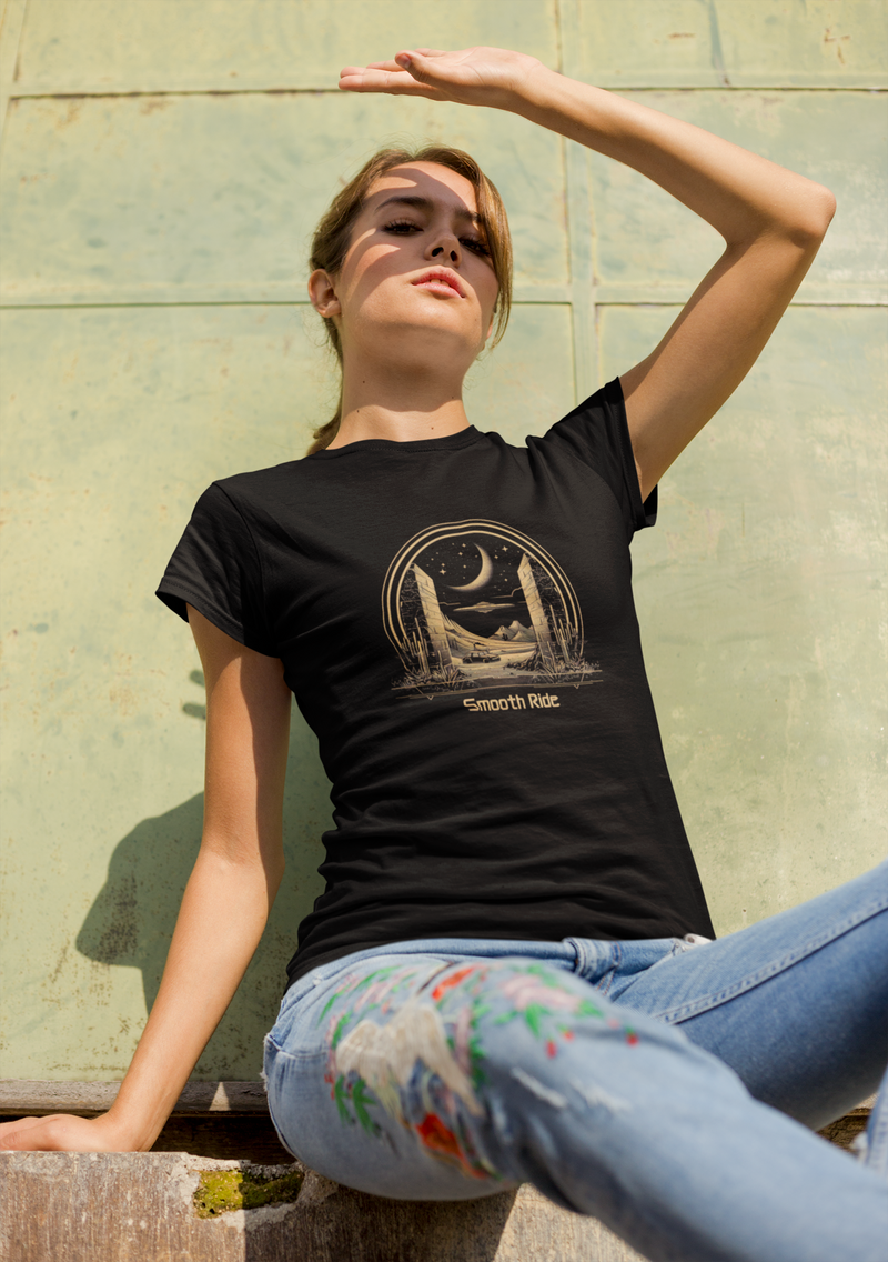 Camiseta Manga Curta Feminina UFO Deserto 11 - Smooth Ride