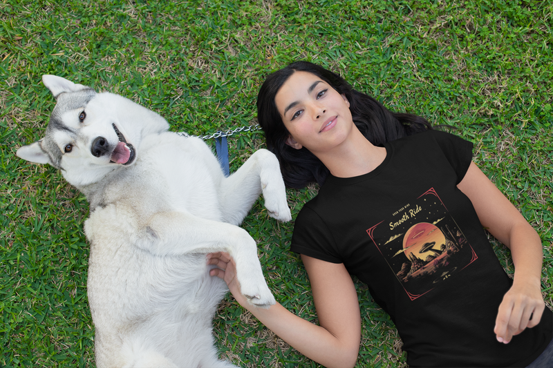 Camiseta Manga Curta Feminina UFO Deserto 13 - Smooth Ride