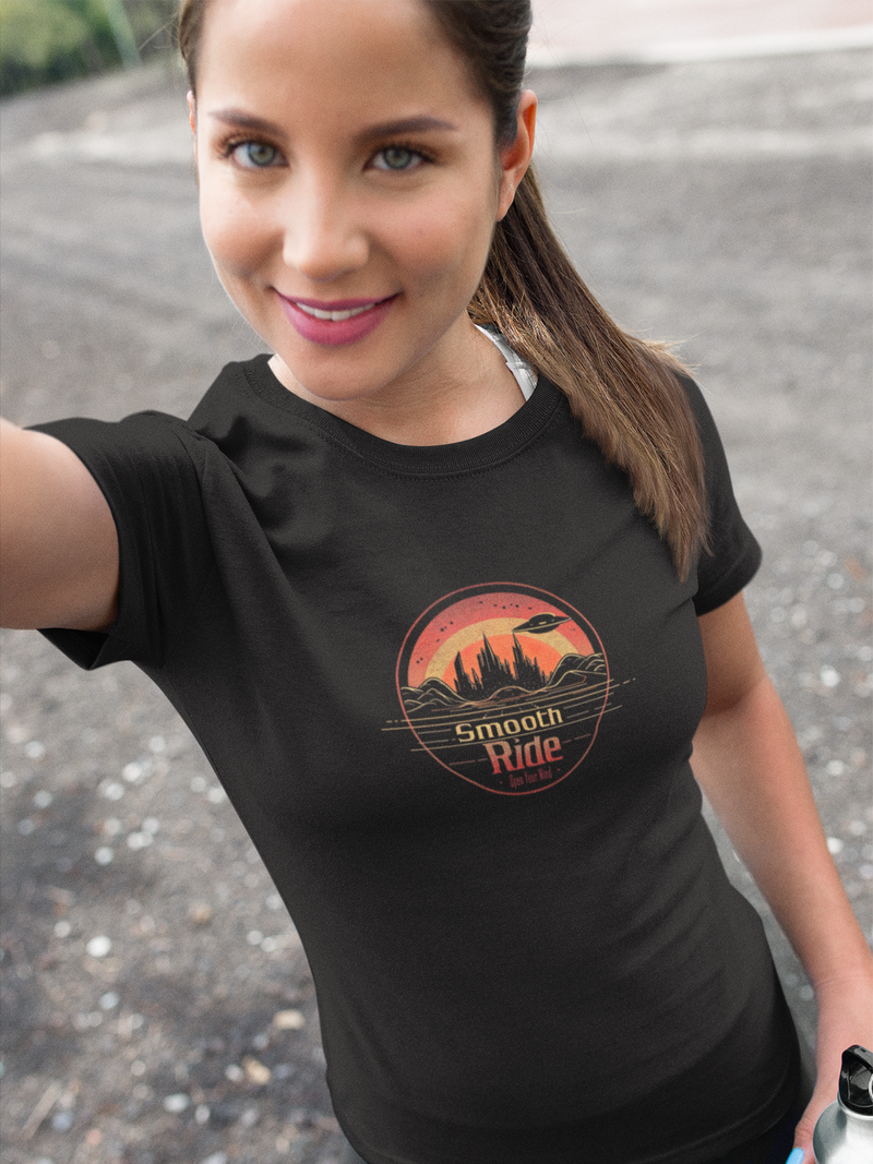 Camiseta Manga Curta Feminina UFO Deserto 16 - Smooth Ride