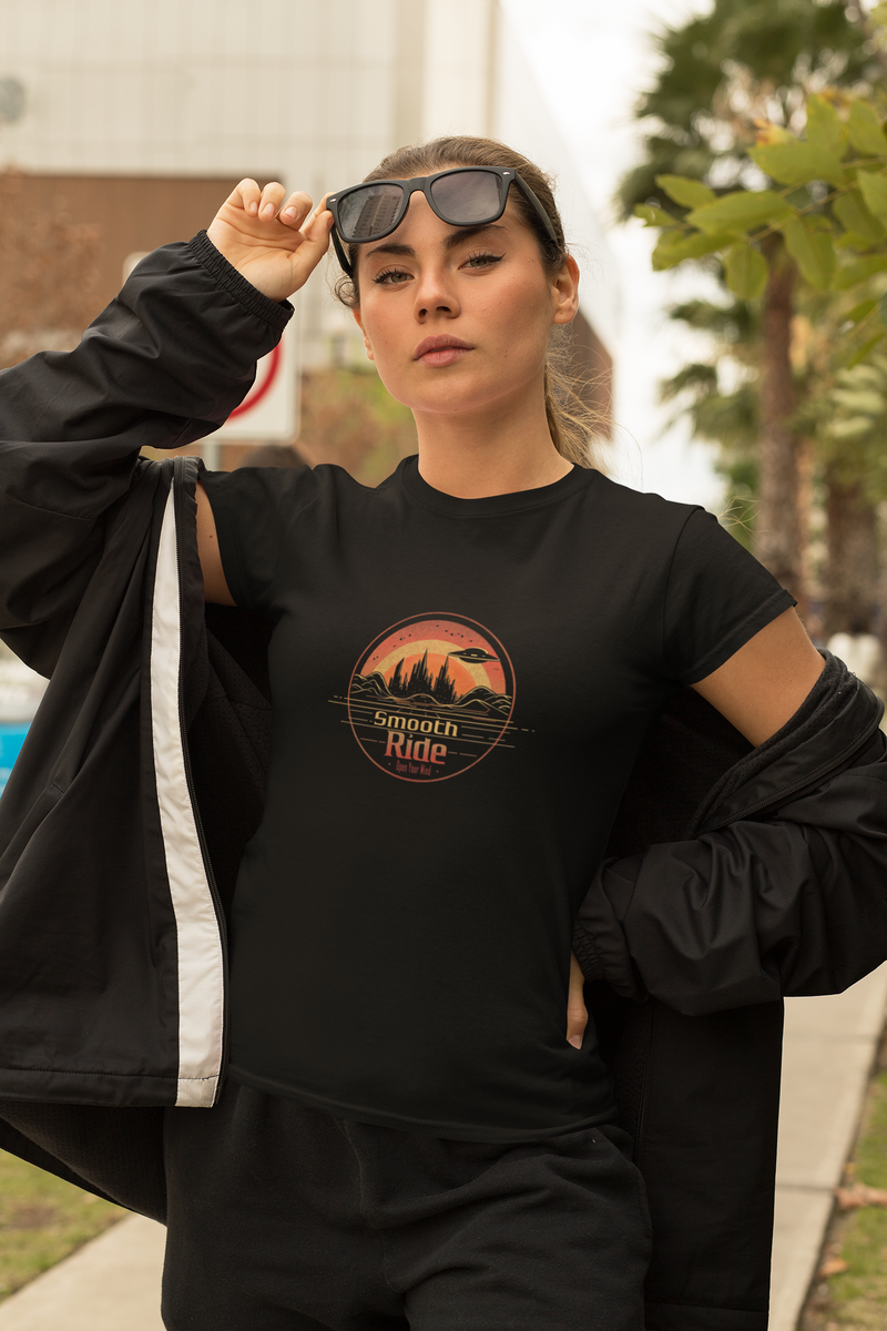 Camiseta Manga Curta Feminina UFO Deserto 16 - Smooth Ride