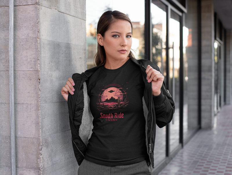 Camiseta Manga Curta Feminina UFO Deserto 19 - Smooth Ride