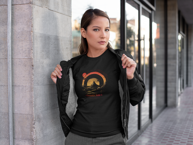 Camiseta Manga Curta Feminina UFO Deserto 24 - Smooth Ride
