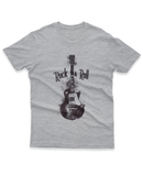 Camiseta Manga Curta Unisex Guitarra Rock & Roll