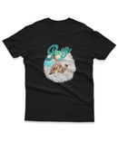 Camiseta Manga Curta Unisex PinUp VintageVixens Clouds